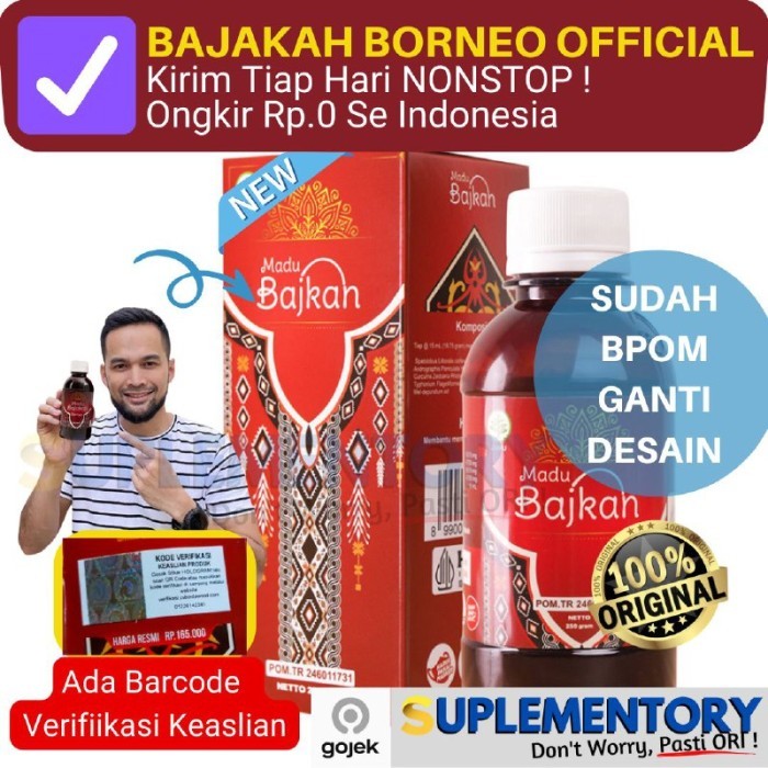 

Madu Bajakah Borneo Asli Original Teuku Wisnu BPOM Bajaka wisnumart