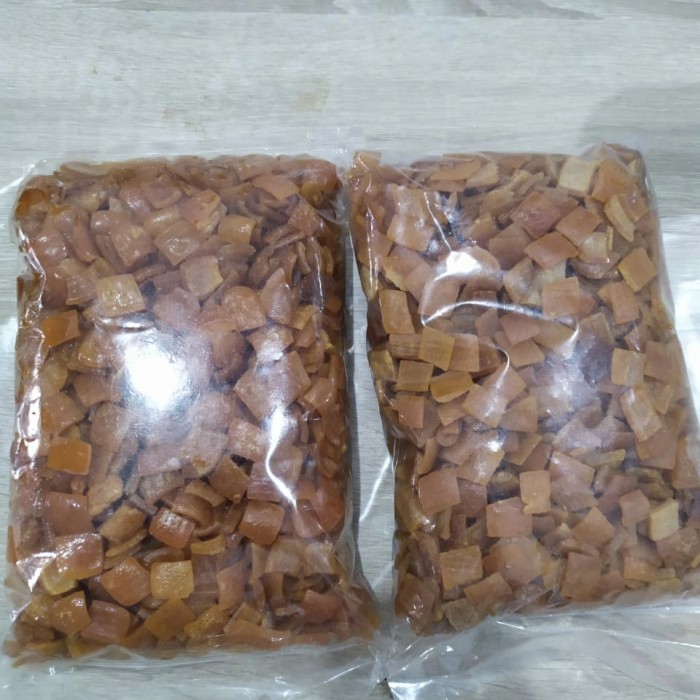 

Kerupuk kulit babi mentah / rambak babi / siap goreng