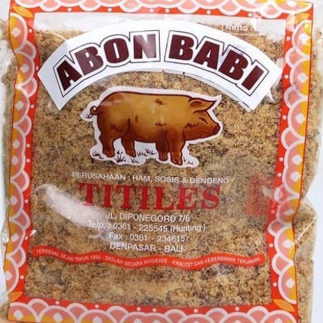 

Abon Babi Titiles - 500gr