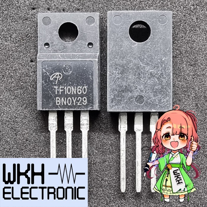 (WKH) TF10N60 10N60 POWER MOSFET N CH 600V 10A