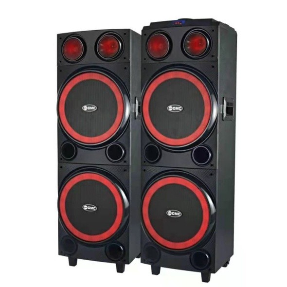 Speaker Aktif GMC 899L Dobel 2 x 10in Dobel  speaker + 2 Mic Wireless