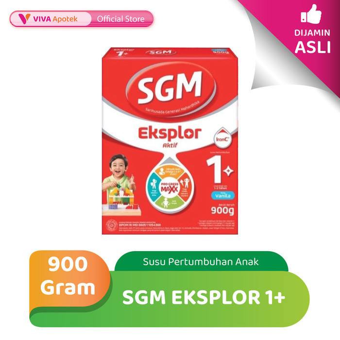 SGM Eksplor 1+ Rasa Vanilla Box (900 Gram)