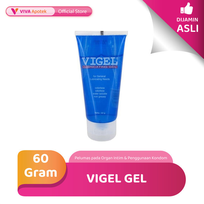 Vigel Gel Pelumas pada Organ Intim & Penggunaan Kondom (60 Gram)