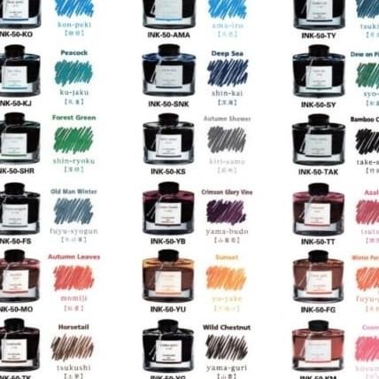 

Pilot Iroshizuku Ink 50 Ml/Tinta Iroshizuku Ink 50 Ml Fountain
