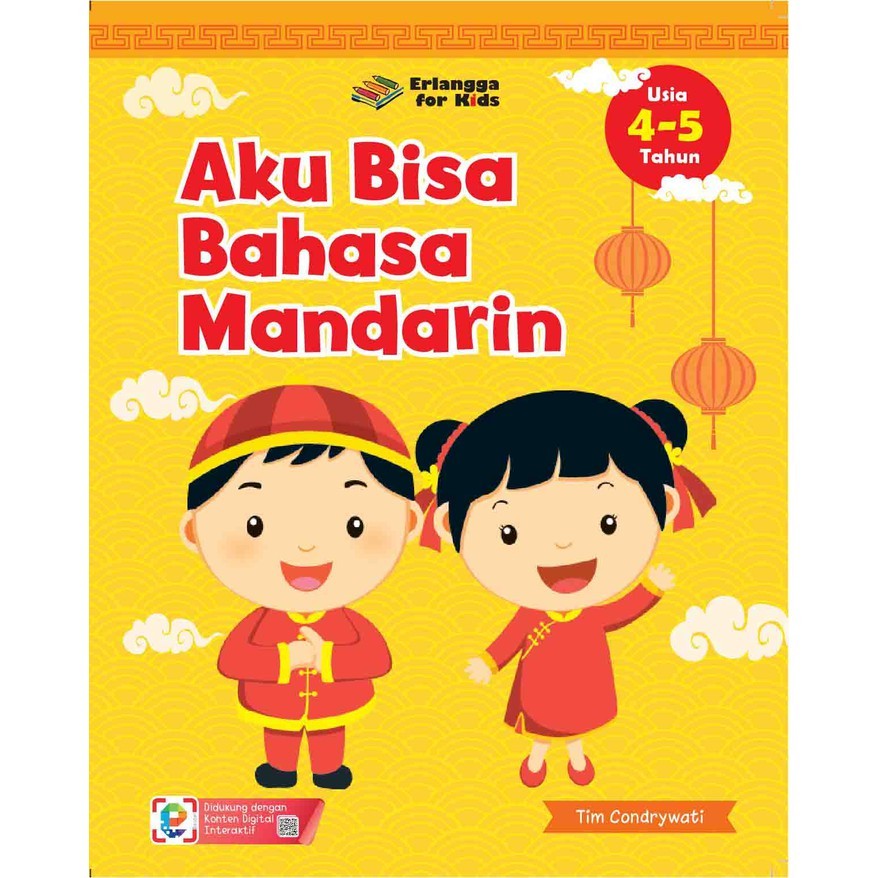 Buku PAUD / TK AKU BISA BAHASA MANDARIN Usia 4 - 5 Tahun