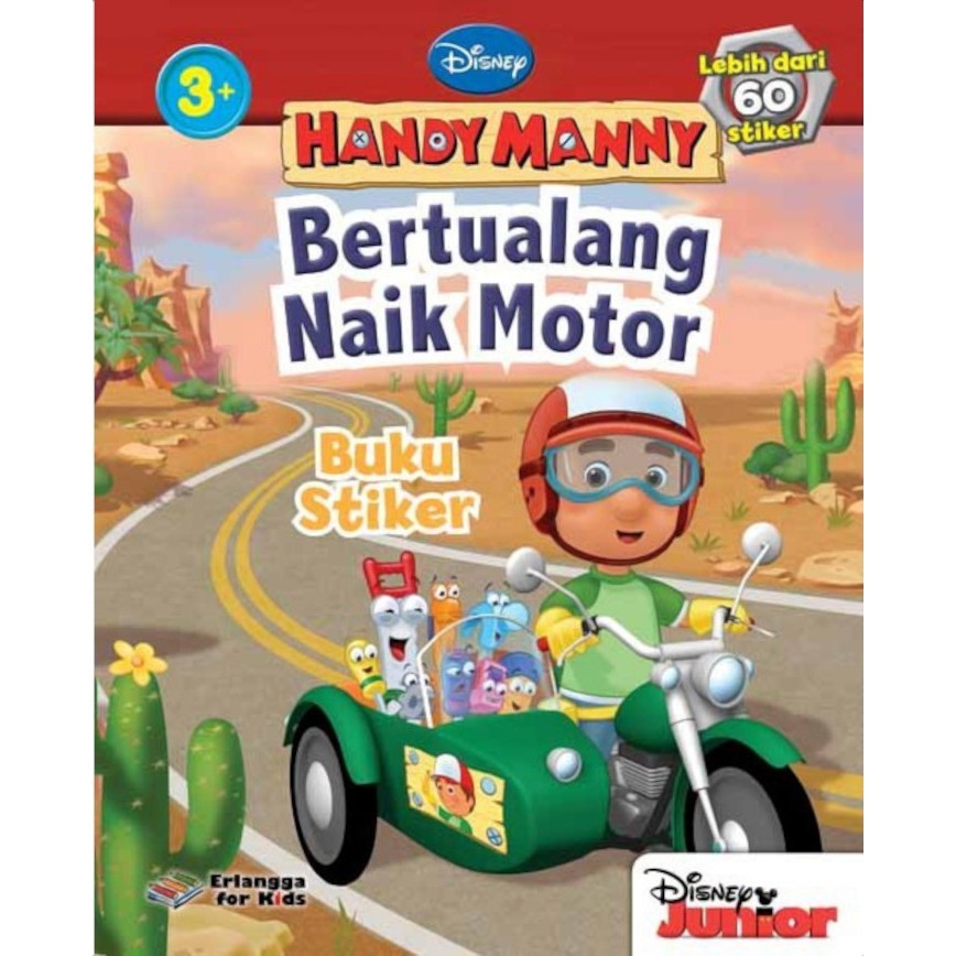 Buku Anak HANDY MANNY : Bertualang Naik Motor