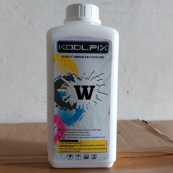 

Tinta Dtf Audley Putih 1 Liter