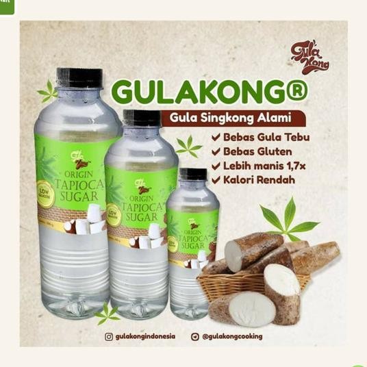 

Gula Sehat Gula Singkong Cair (Gulakong) Halal Mui
