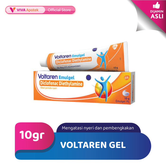 Voltaren Gel Meredakan Nyeri & Radang Sendi (10 Gram)