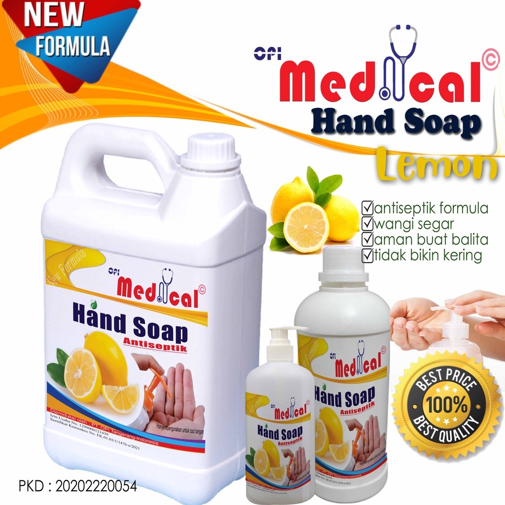 Sabun cuci tangan 1 liter dan 5 liter varian wangi hand soap antiseptik 16C110