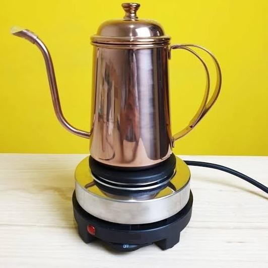 Kompor Portable Pemanas Air Minuman Kopi Susu Teh Mini Heater