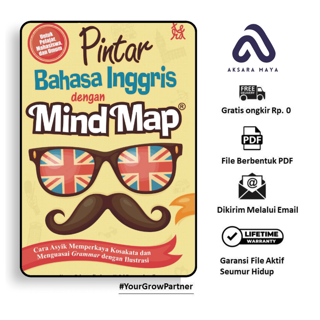 

539. PINTAR BAHASA INGGRIS DENGAN MIND MAP - [-]