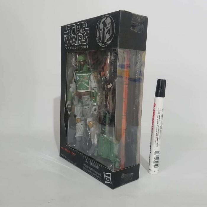 Mainan Action Figure Starwars Boba Fett Black Series By Hasbro Tinggi