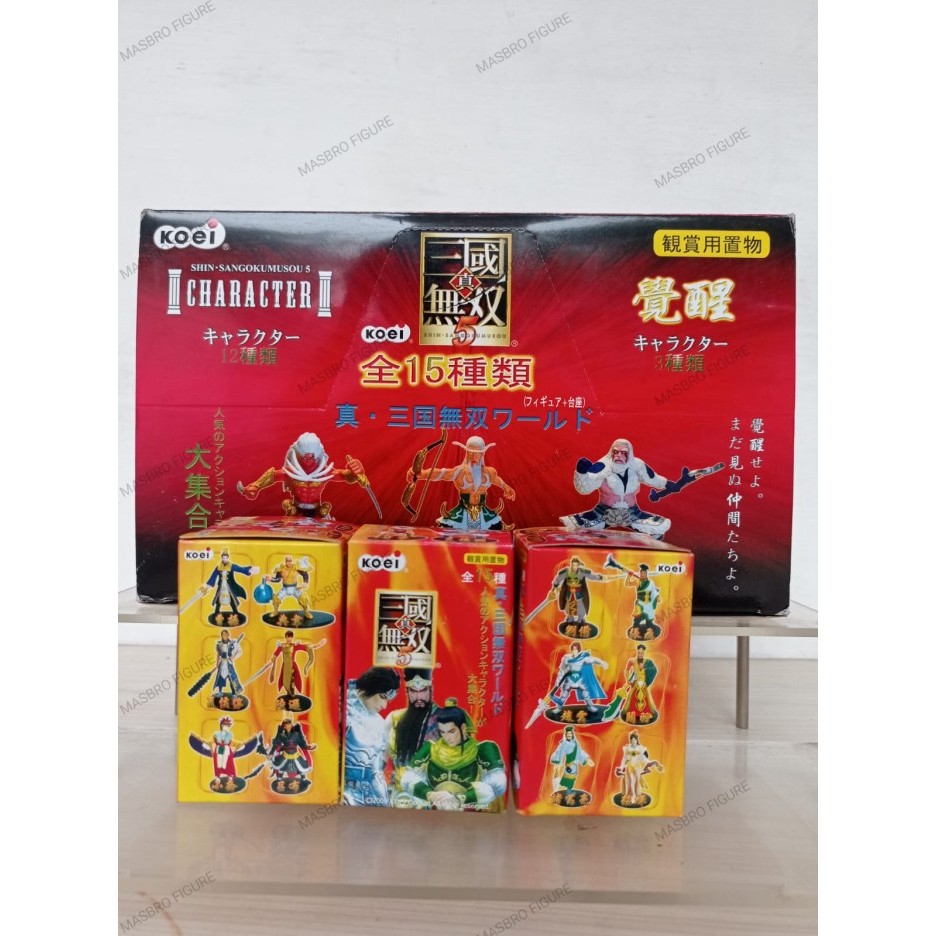 Action Figure Sangokumusou 5 Dynasty Warriors Shin Guanyu Set Isi 15