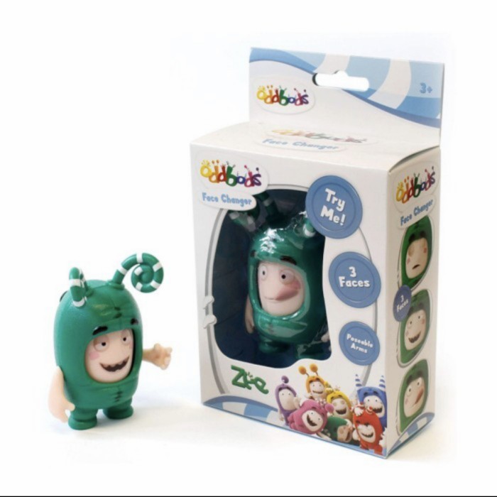 Action Figure Oddbods Original Face Changer