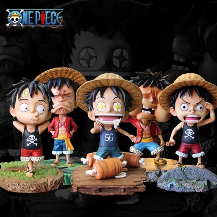 Action Figure One Piece Luffy Resin Bonyok