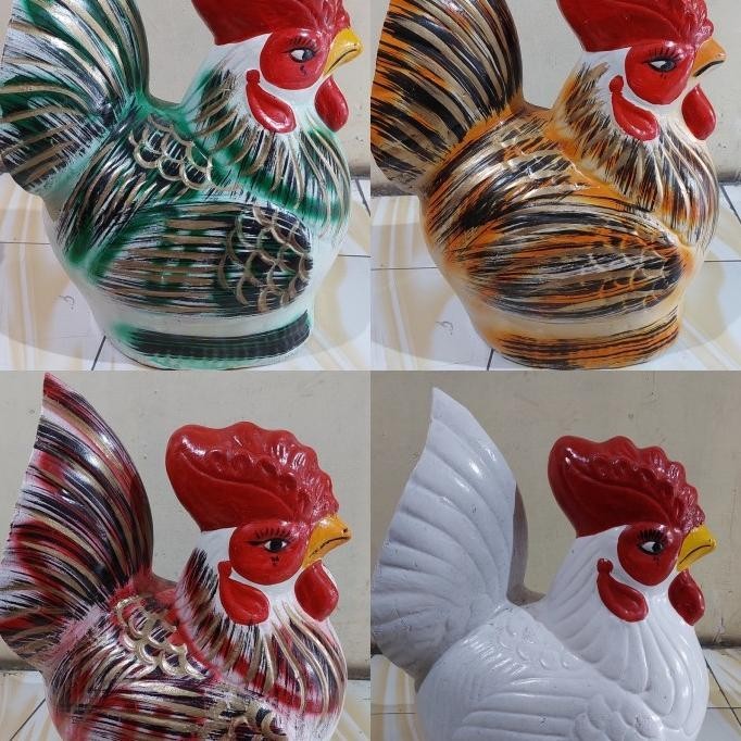 Han Diskon / Celengan Ayam Super Jumbo Dari Tanah Liat