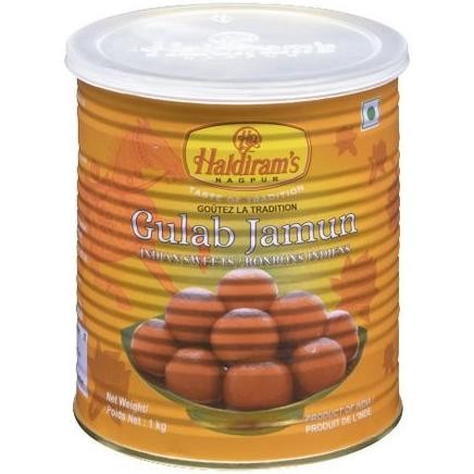 

] Haldirams Gulab Jamun 1kg / Indian Sweets