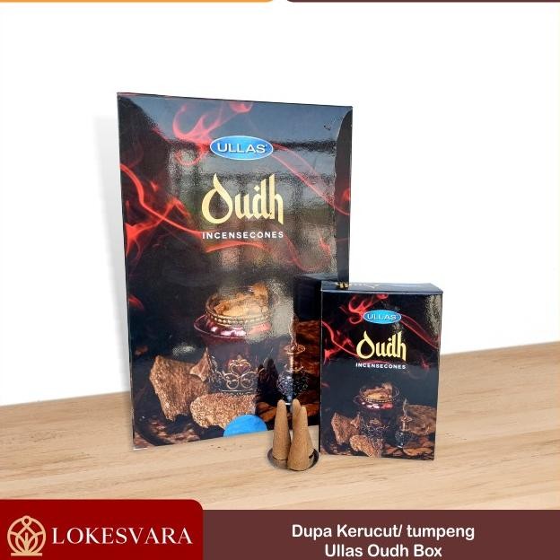 Produk Terbaik] Dupa Hio Buhur Kerucut Tumpeng Cone Aromaterapi India Ullas Oudh