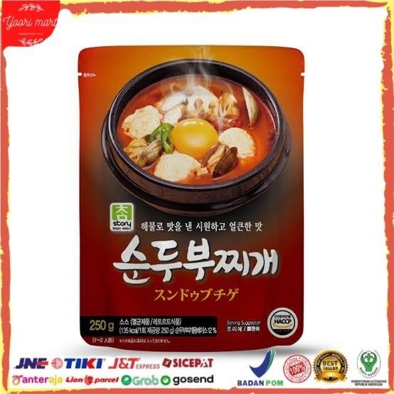 

Charmstory Sundubu Jjigae Sauce 250g Kualitas Terbaik