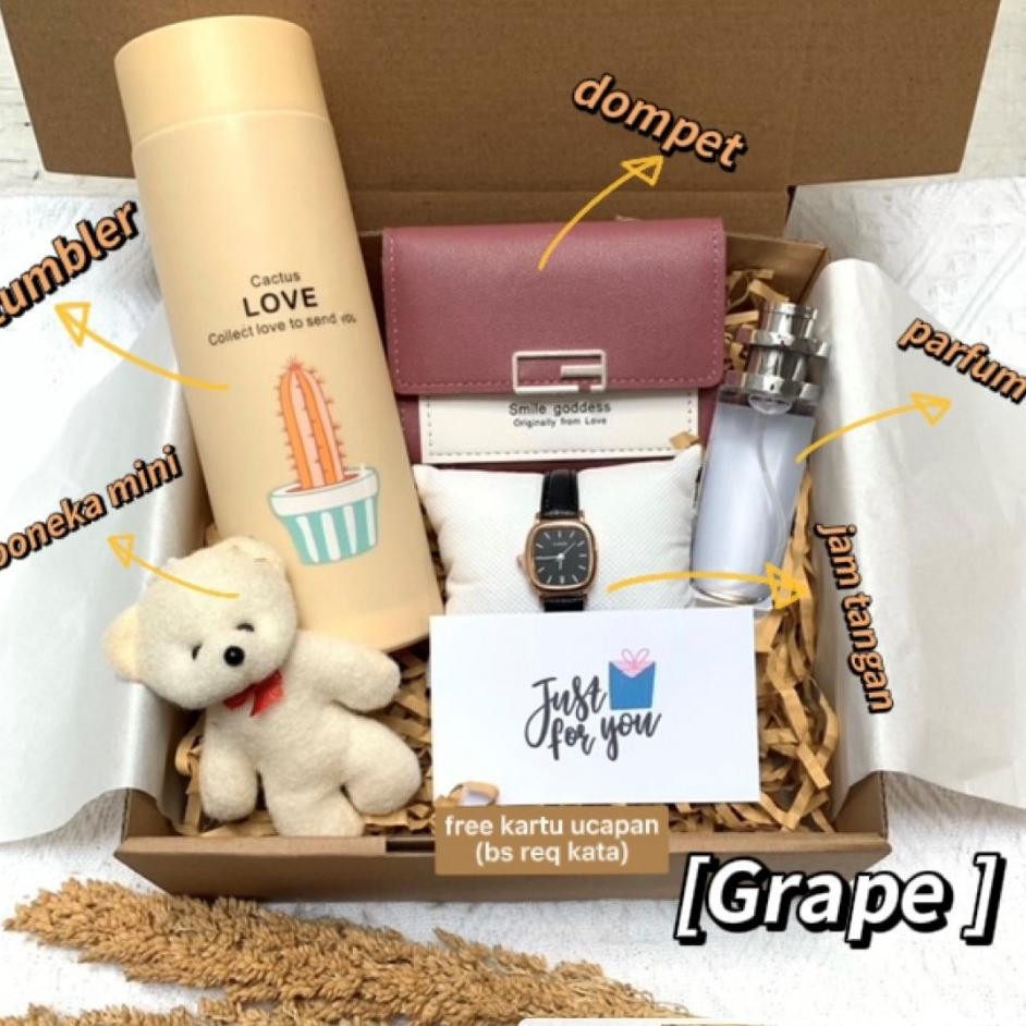 

Re27 [Parfum] Kado Hampers Gift Box Hadiah Ulang Tahun Perempuan Wanita Cewek Wisuda Graduation Termurah