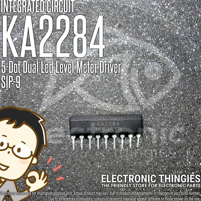 Diskon KA2284 5-DOT DUAL LED LEVEL METER DRIVER thingie43 Segera Beli