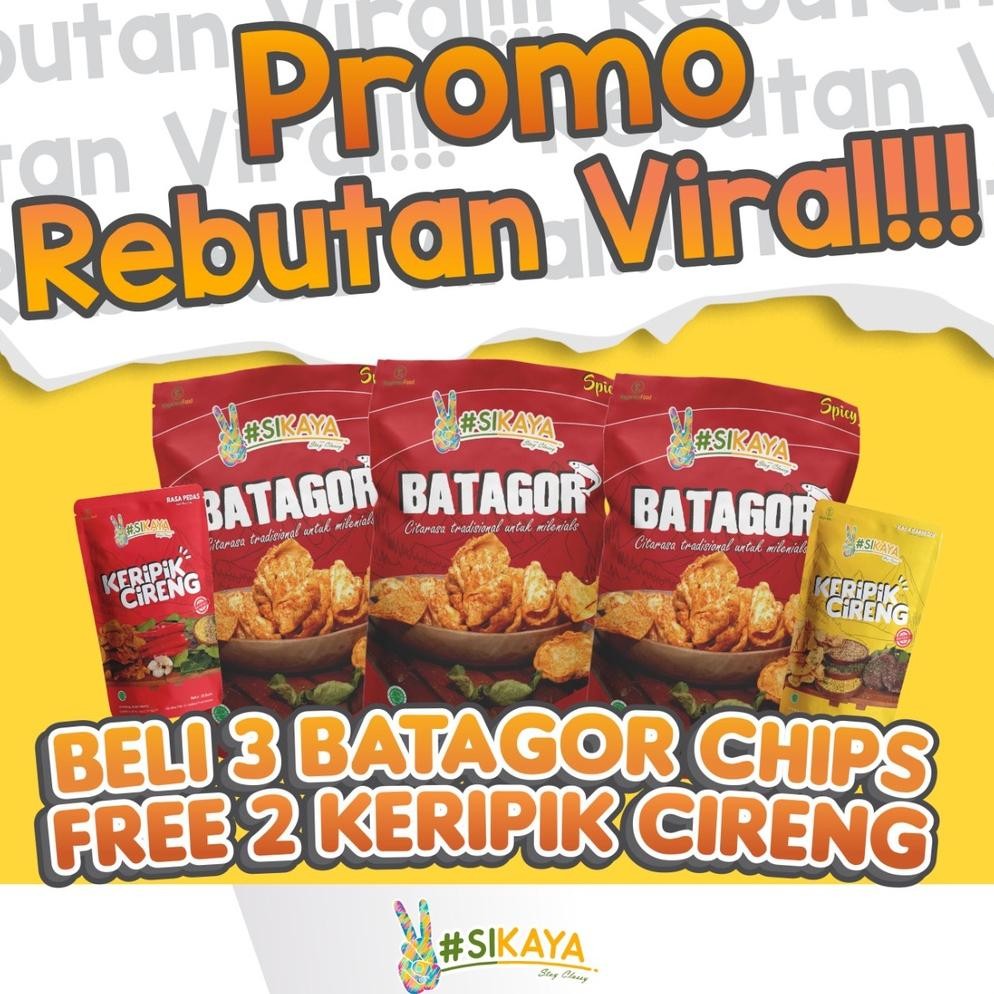 

jy-6 PROMO VIRAL!! Beli 3 pcs Batagor Chips Pedas Gratis 2 pcs Cireng Pedas Termurah