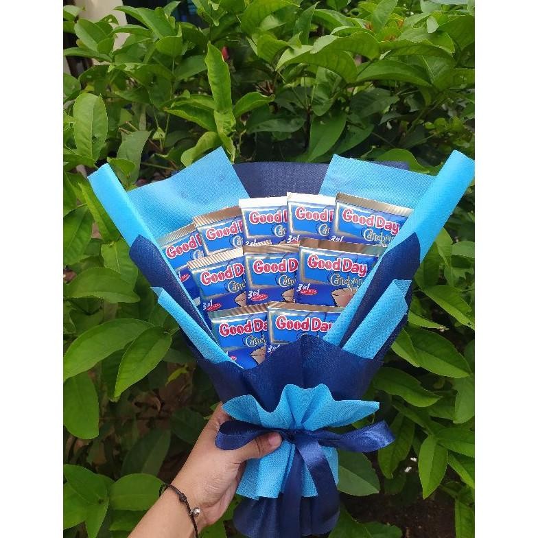 

ty-35 Buket Snack BIRU/paket/bingkisan Snack Ulang Tahun/Ultah/ Wisuda/Kado/Hadiah Original