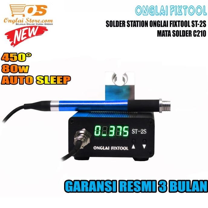 ready - solder station ni onglai fixtool st-2s mata soldering c210