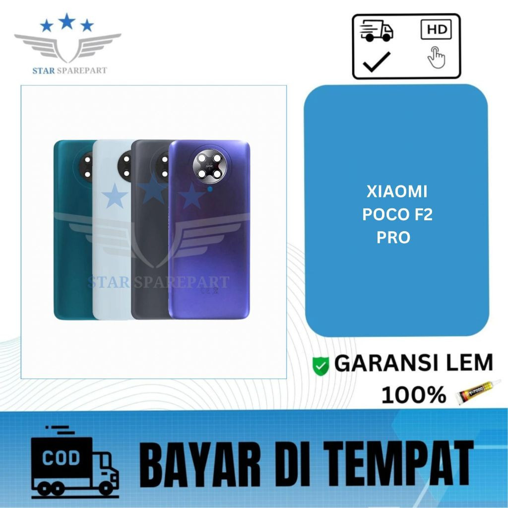 BACK COVER XIAOMI POCO F2 PRO