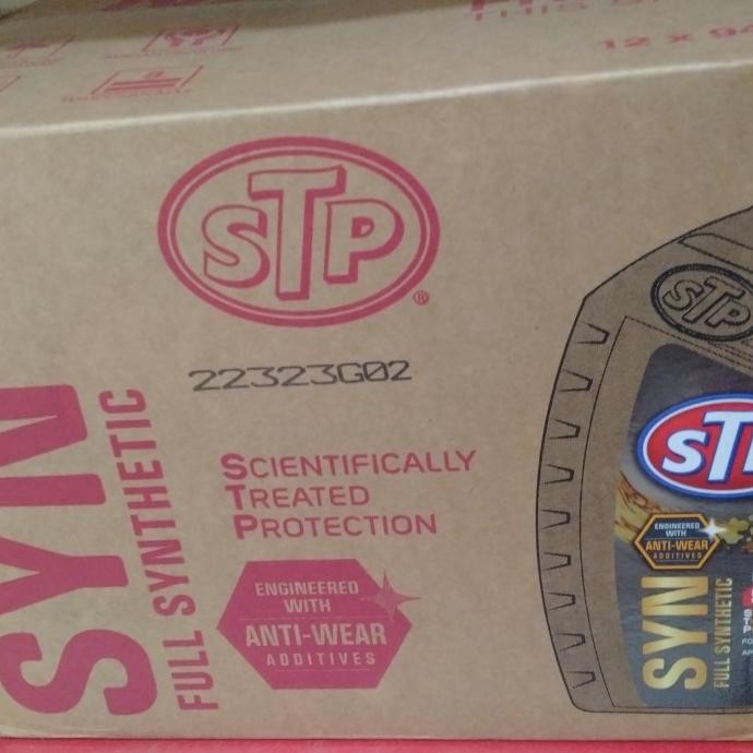Oli  Oli Diesel Stp Full Synthetic 5W-30 1 Dus Isi 12 Botol