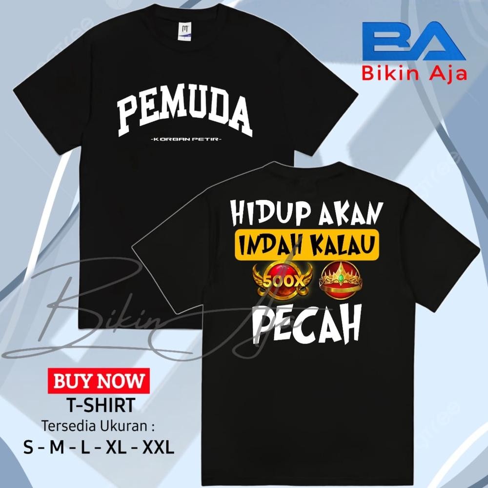 Promo Kaos Pragmatic Play Kaos Pemuda Korban Petir X500