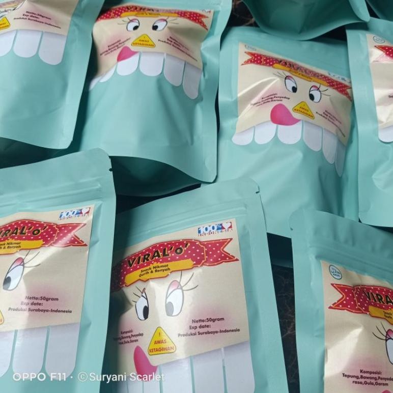 

GC27 Grosiran Snack Viralo berhadiah langsung di tiap kemasan Isi 10 bungkus Terlaris