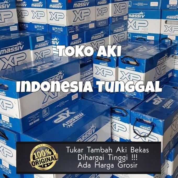 Aki Mobil Massiv N50 New Dyna Colt Diesel Bison Terrano Fuso