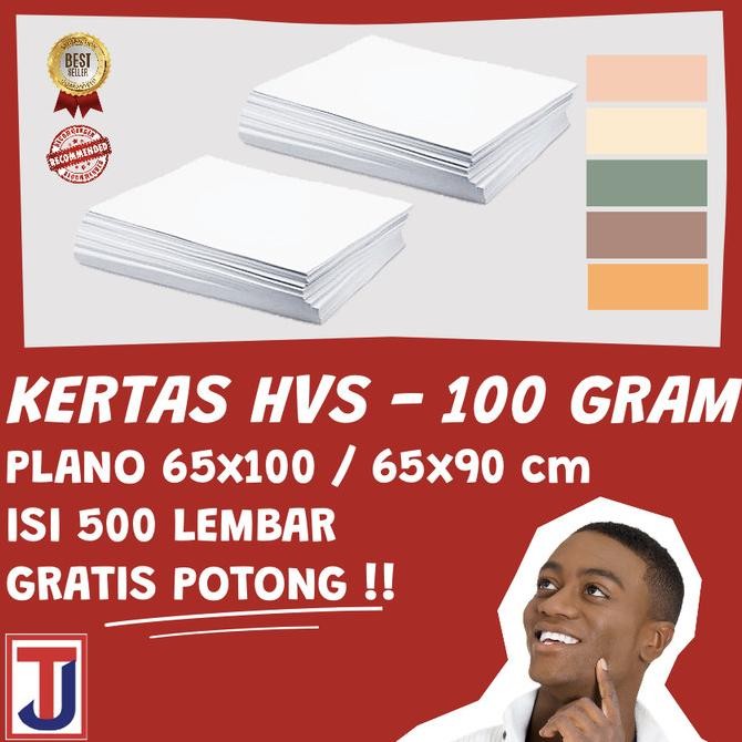 

Kertas HVS 100 GRAM PLANO Merek RAP isi 500 lembar
