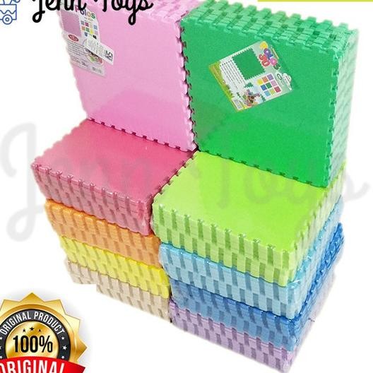 [Khusus Gojek Grab] - Matras Tikar Karpet Puzzle Alas Lantai Evamat