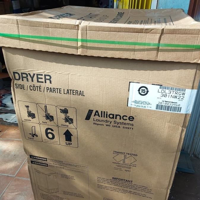 Dryer Mesin Pengering Laundry SpeedQueen Gas Garansi Resmi BARU