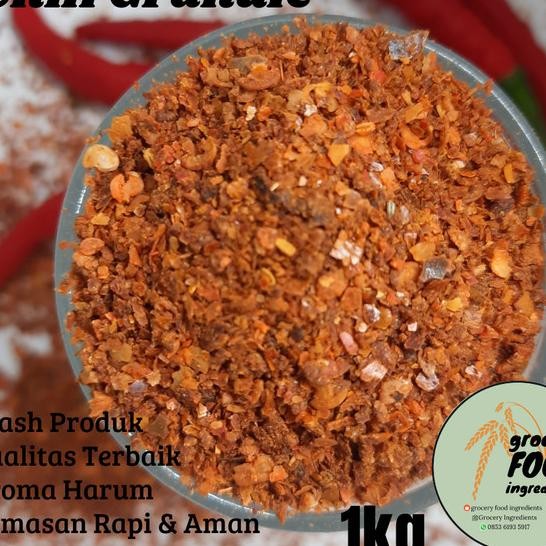 

Chili Granule 1Kg / Cabe Bubuk Kasar / Chili Flake / Cabe Kasar