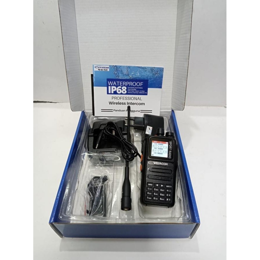HT WEIRCOM WR 88 PLUS SPORT RADIO 10WATT WATERPROOF HITAM