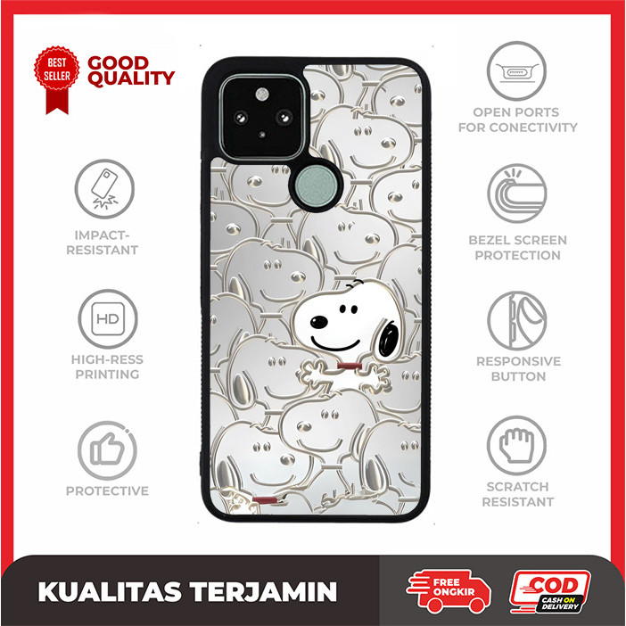 Casing Case Custom Google Pixel 9 8A 8 7A 7 6 6A 5 5A 4 4A 3 3A 2 Pro XL 4G 5G Snoopy AE3201 Hardcas