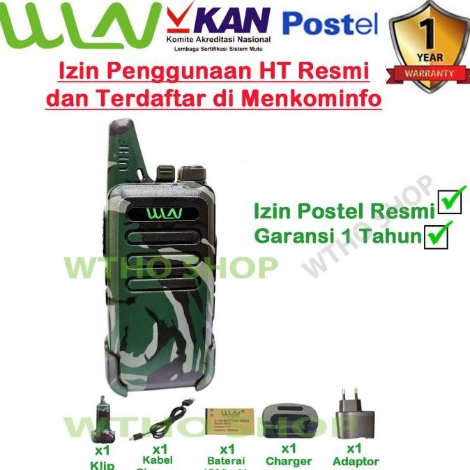 HT SATUAN WLN Two-Way Radio - LORENG HIJAU ARMY 2