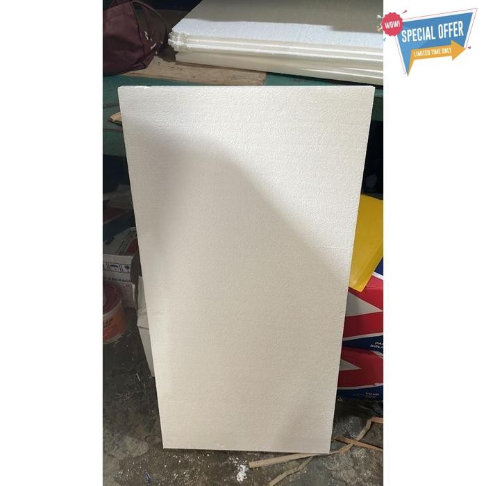

Bisa Cod Styrofoam Lembaran 100 X 50 X 2Cm Lembaran Packing Lembaran Dekorasi Papan Styrofoam / Ekspedisi Terbaik