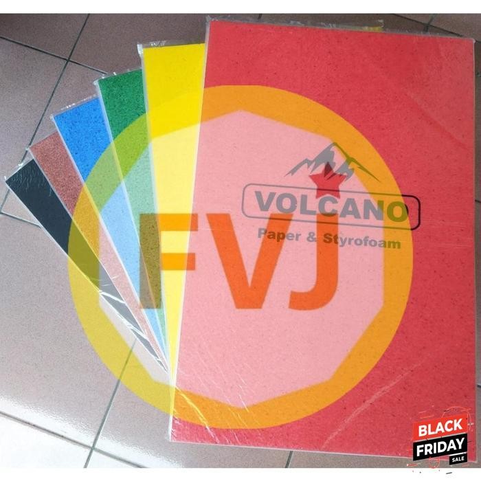 

New Arrival Styrofoam Warna Warni Dan Putih. Warna Cerah Dan Tidak Mudah Pudar 40 X 60 Cm Bahan Bermutu