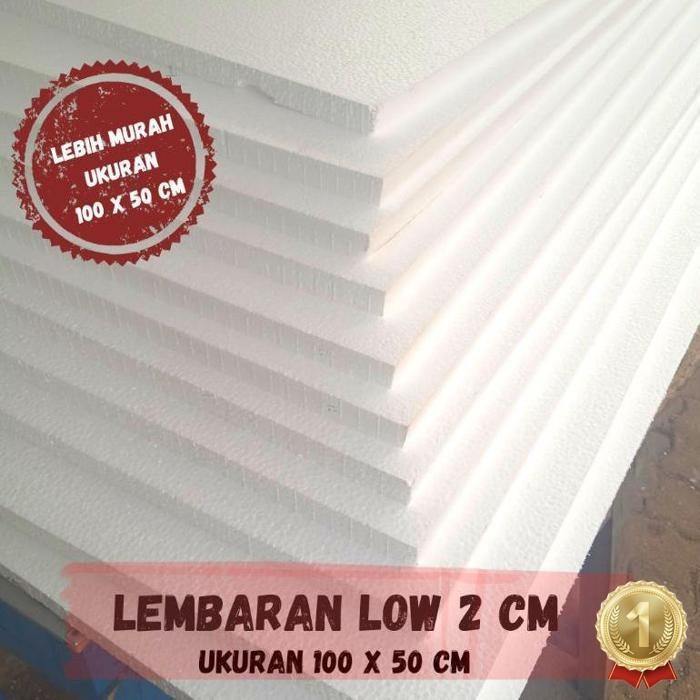 

Tarbaru Styrofoam Lembaran 2 Cm Low / Lembaran Sterofoam 2 Cm Low Harga Hemat