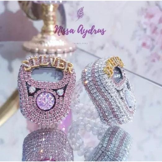 Tasbih Digital Swarovski Led Custom Nama