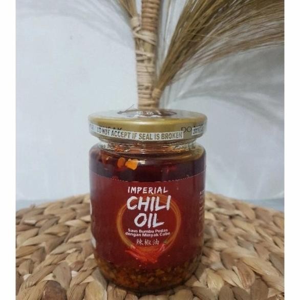 

Imperial Chili Oil 180Gr, Saus Bumbu Pedas Dengan Nyak Cabe