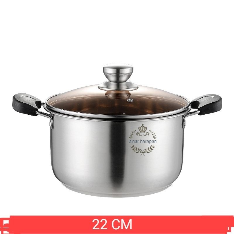 Panci Serbaguna Pnci1 Set Lengkap Promo Murah Cookware Enamel Stainlis Peralatan Dapur Kukus Buat Ma