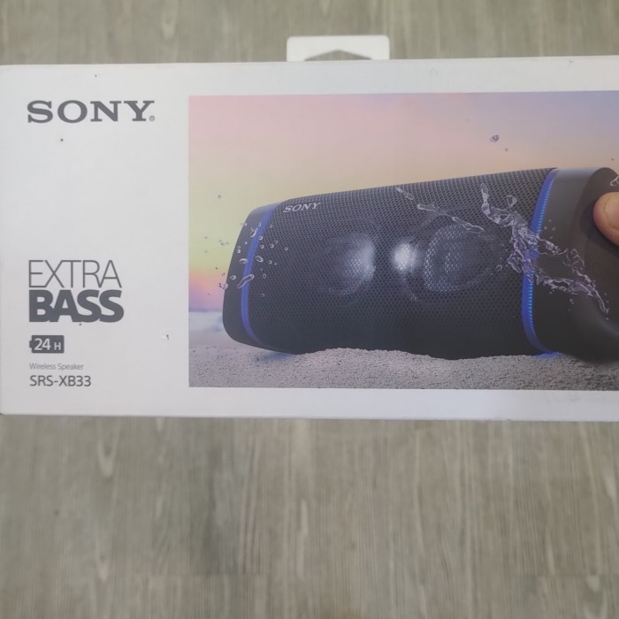Soni SRS-XB33 Portable Bluetooth Speaker Original Resmi Soni