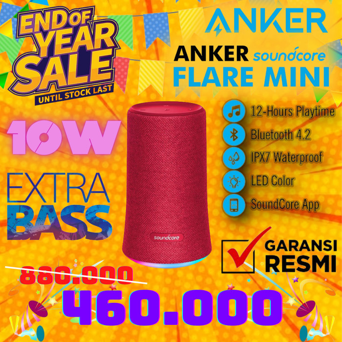 ANKER Soundcore Flare Mini IPX7 Bluetooth Speaker