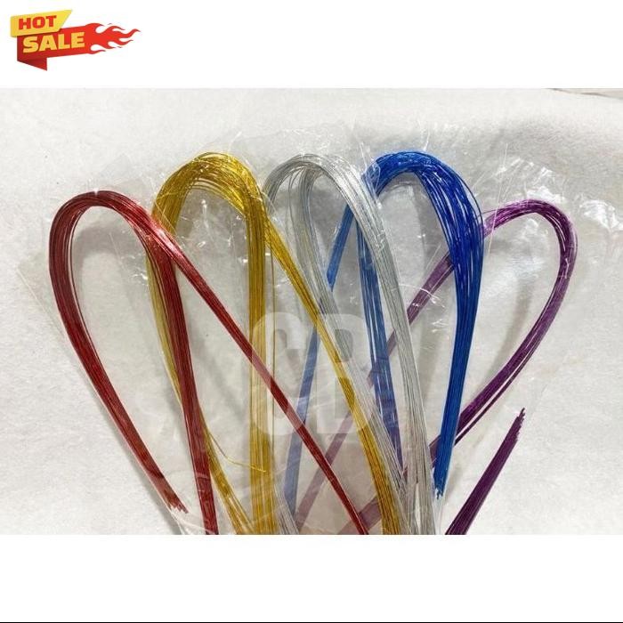 Serba Murah Kawat Bunga / Kawat Warna/ Besi Bunga Per Pack Promo Hemat